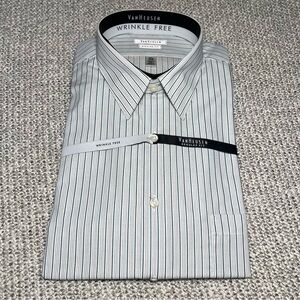 Van Heusen Wrinkle Free Men's Jade Regular Fit Button Down